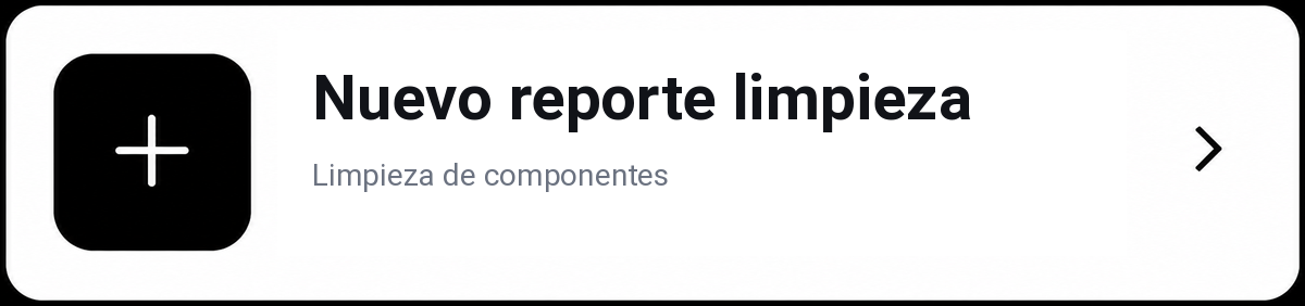 Nuevo reporte limpieza